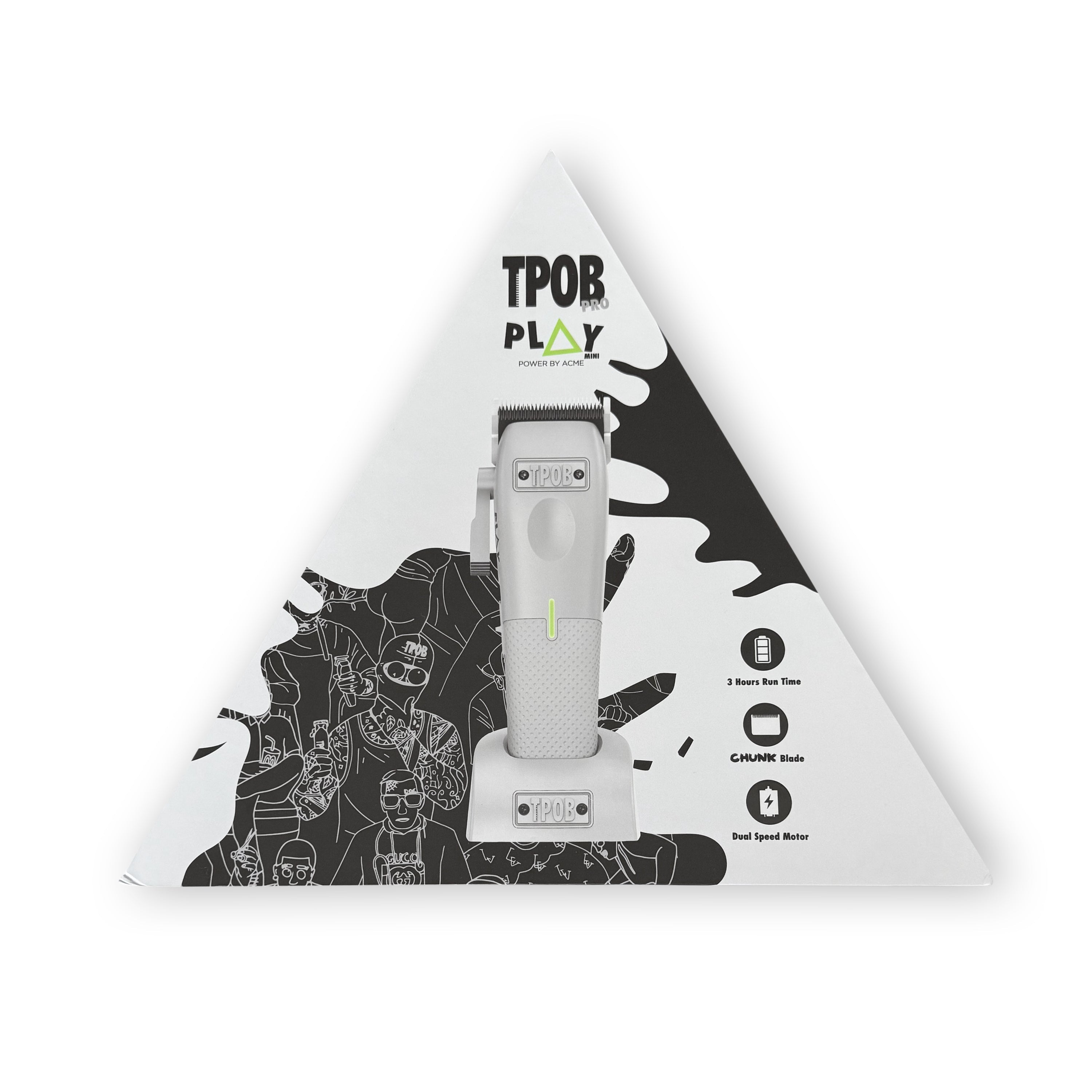 PLAY MINI CLIPPER (Light Grey Edition)