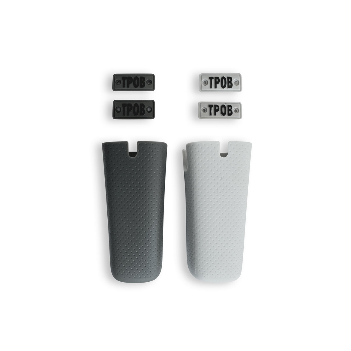 2 PLAY Clipper Spare Grips (White & Grey)