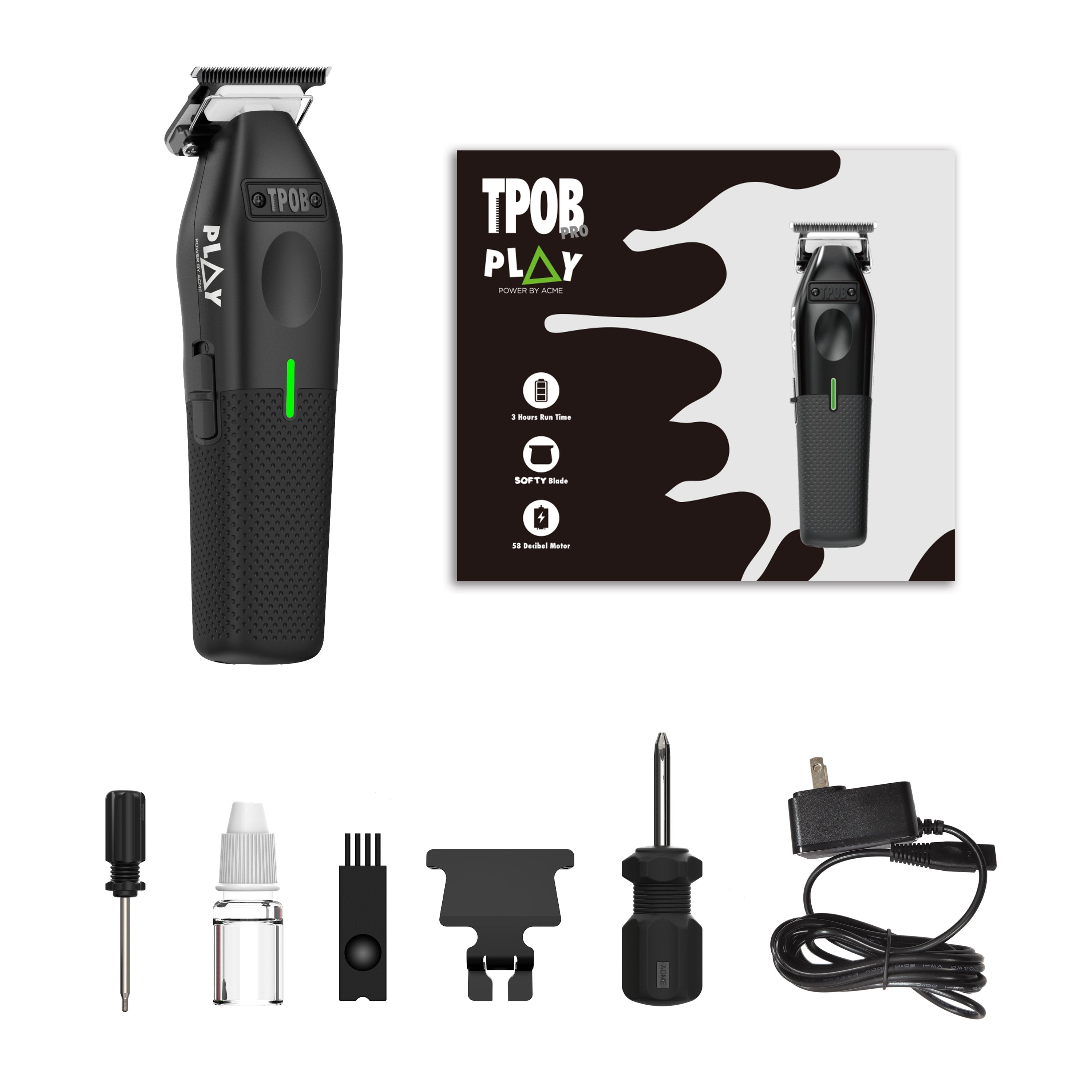 PLAY Trimmer (Black & White)